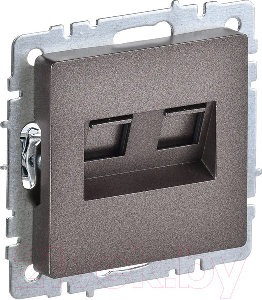 Изображение товара Розетка IEK Brite BR-K20-1-K45 (темная бронза)