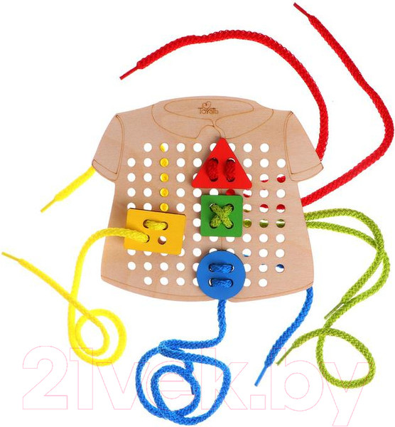 Изображение товара Развивающий игровой набор ЛазерПРО Шнуровка Рубашка / 7261911