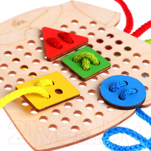 Изображение товара Развивающий игровой набор ЛазерПРО Шнуровка Рубашка / 7261911