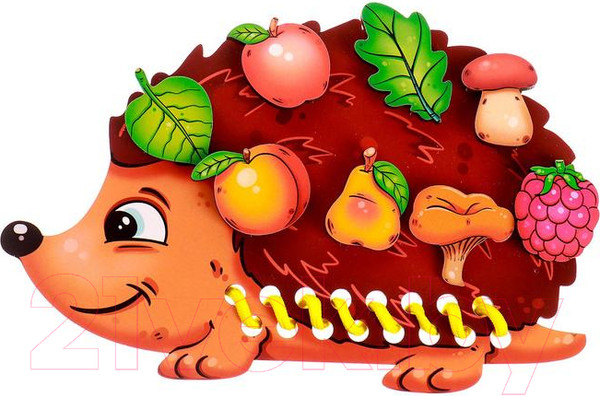 Изображение товара Развивающий игровой набор ЛазерПРО Шнуровка Ежик / 7402488