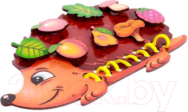 Изображение товара Развивающий игровой набор ЛазерПРО Шнуровка Ежик / 7402488