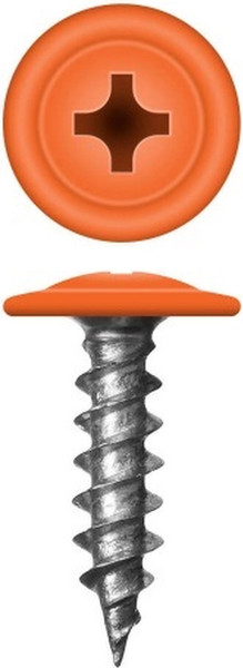 Изображение товара Саморез Admiral МЦСП Сверло 4.2x16мм RAL 2004 (500шт, оранжевый)