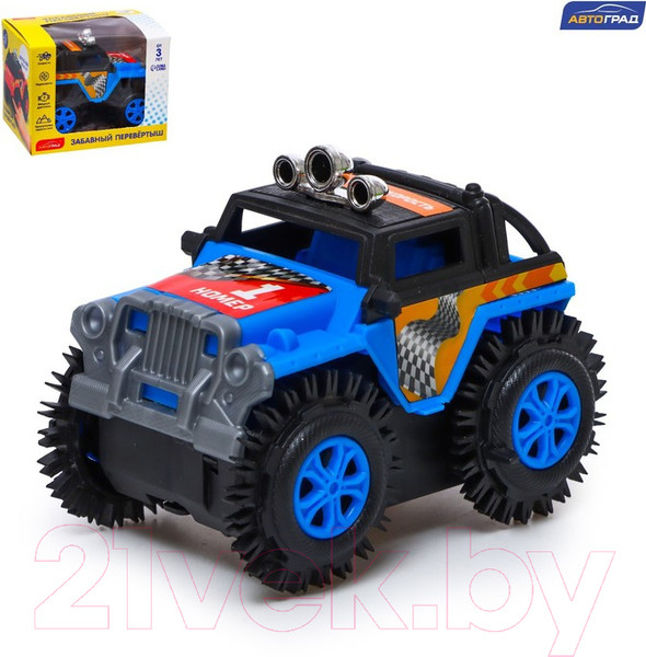 Изображение товара Автомобиль игрушечный Автоград Внедорожник / 7652106 (синий)