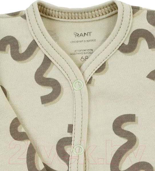 Изображение товара Набор боди для малышей Rant Три-О Hugs And Kisses Boys / 7172-74 (3шт)