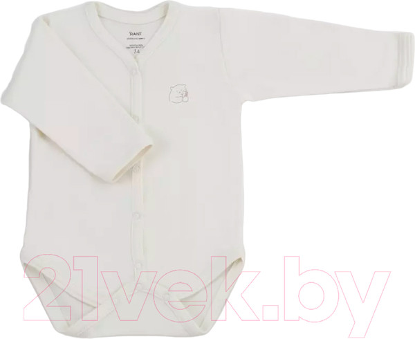 Изображение товара Набор боди для малышей Rant Три-О Hugs And Kisses Girls / 7172-74 (3шт)