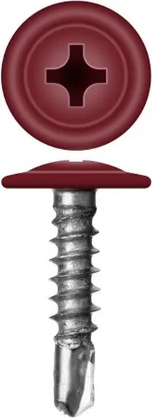 Изображение товара Саморез Admiral МЦСП Сверло 4.2x19мм RAL 3005 (500шт, красное вино)