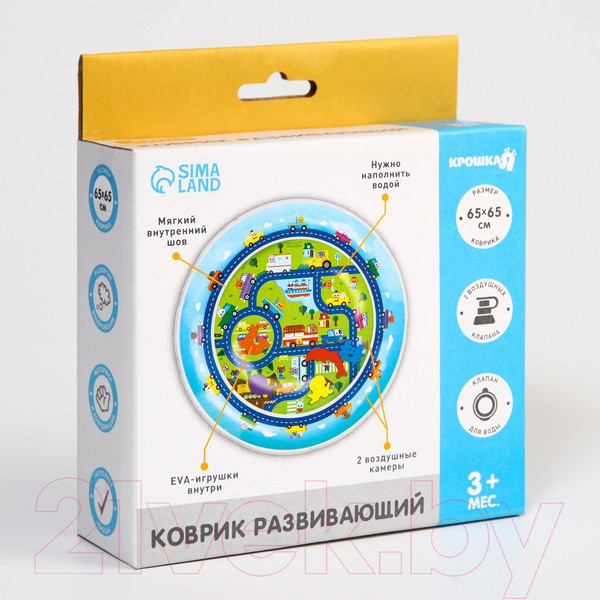 Изображение товара Игровой коврик Крошка Я Транспорт / 7059463