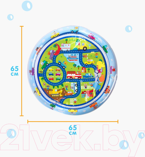 Изображение товара Игровой коврик Крошка Я Транспорт / 7059463