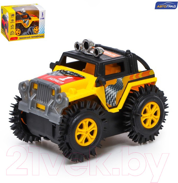 Изображение товара Автомобиль игрушечный Автоград Внедорожник / 7652108 (желтый)
