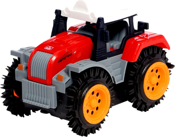 Изображение товара Трактор игрушечный Автоград Хозяин фермы / 7652110 (красный)