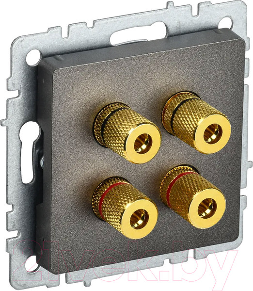 Изображение товара Розетка IEK Brite BR-S40-K45 (темная бронза)