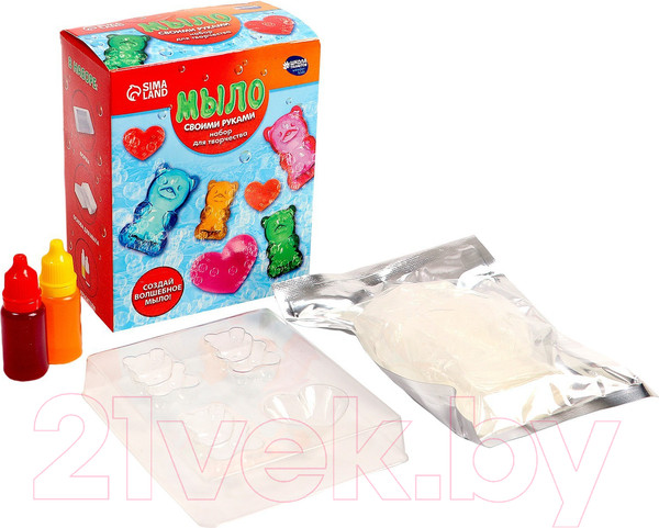 Изображение товара Набор для изготовления мыла Школа талантов SPA салон. Милые мишки / 9187192