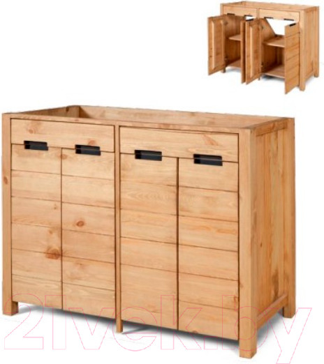 Изображение товара Тумба под умывальник Kommodum 880x1200x440 KNBD12