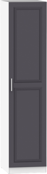 Изображение товара Шкаф-пенал Интермебель Марсель 420 / МР-05-B2 (графит софт)