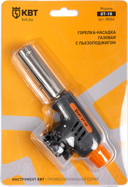 Изображение товара Горелка газовая КВТ GT-10 / 88066