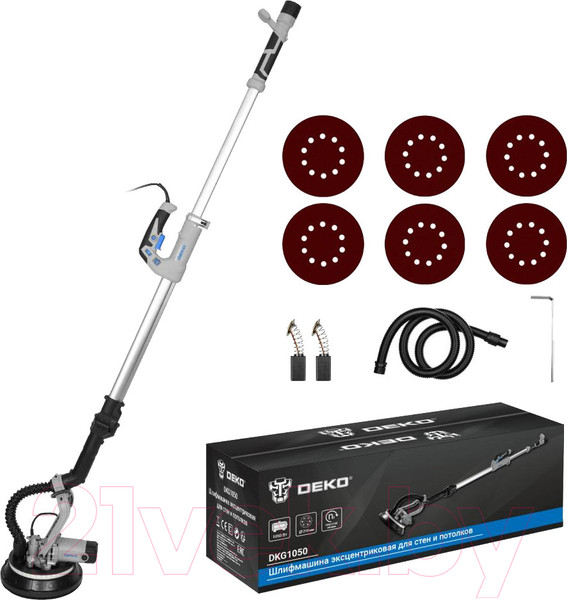 Изображение товара Шлифовальная машина для стен Deko DKG1050 / 063-2208