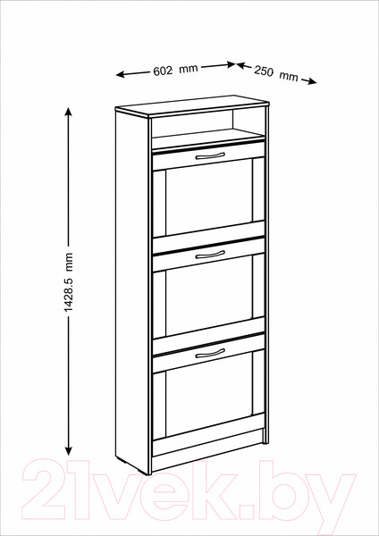 Изображение товара Тумба для обуви Mio Tesoro Сириус 143х60 2.02.10.440.1 (белый)