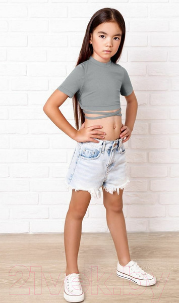 Изображение товара Футболка детская Amarobaby Generation / AB-OD22-GN2701/11-128 (серый, р.128)