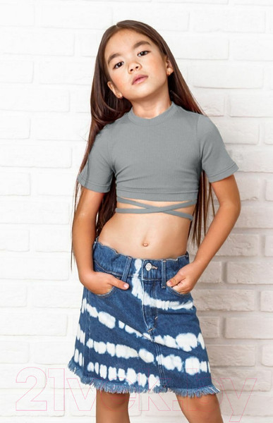 Изображение товара Футболка детская Amarobaby Generation / AB-OD22-GN2701/11-128 (серый, р.128)