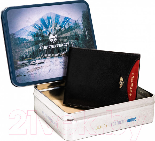Изображение товара Портмоне Peterson PTN 366.01 2-1-1 (черный)
