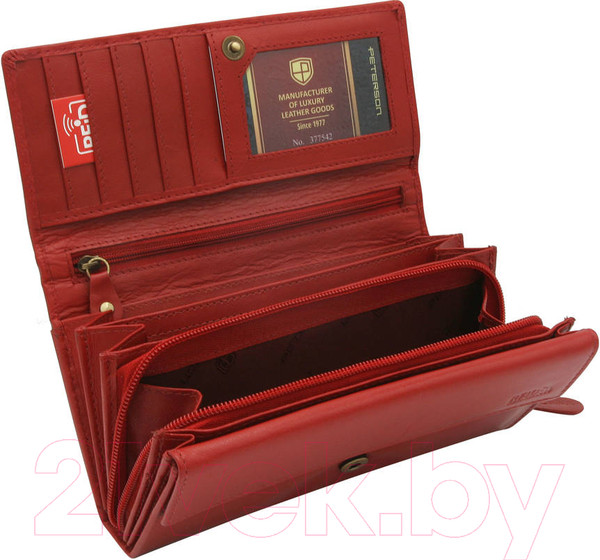 Изображение товара Портмоне Peterson PTN 439-GON-5996 (красный)