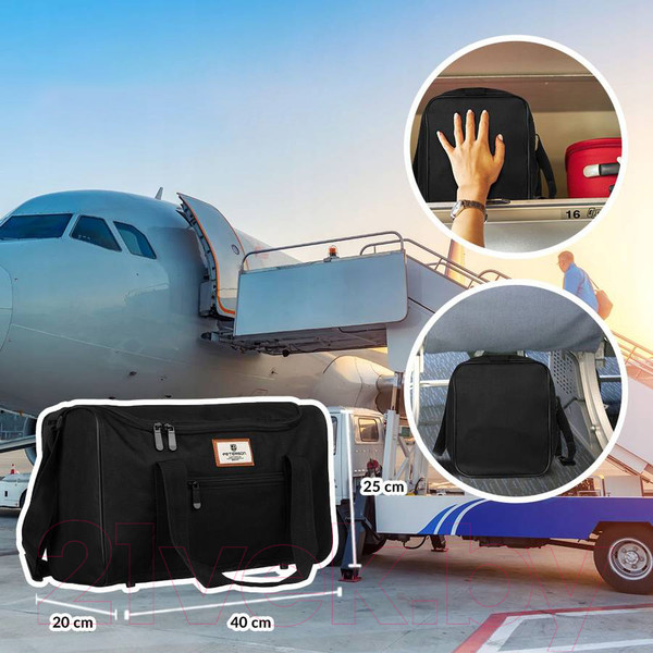 Изображение товара Сумка дорожная Peterson PTN BPT-02 (черный)