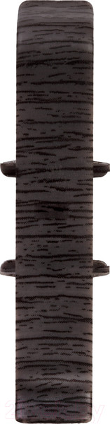 Изображение товара Соединитель для плинтуса Ideal Деконика 303 Венге темный (5.5см, 2шт, флоупак)