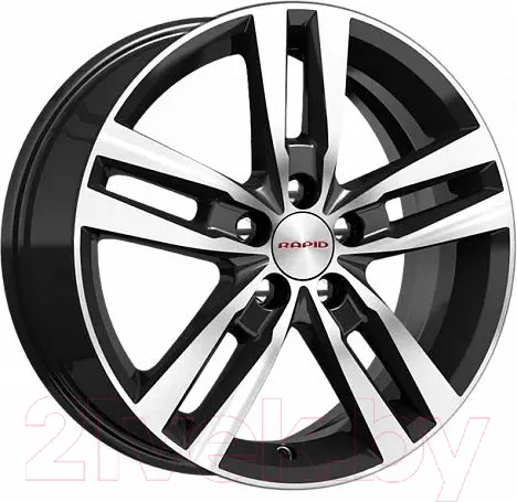 Изображение товара Литой диск K&K Авиор (КС936) 17x7" 5x114.3мм DIA 66.1мм ET 45мм Алмаз черный