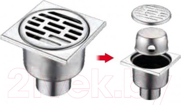 Изображение товара Трап для душа Ledeme L83-1