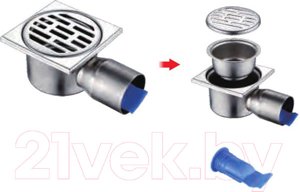 Изображение товара Трап для душа Ledeme L83-2