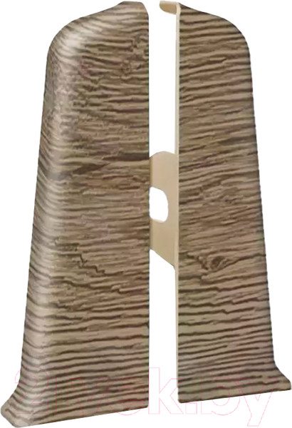 Изображение товара Заглушка для плинтуса Ideal Деконика 211 Дуб рустик (5.5см, 2шт, флоупак)