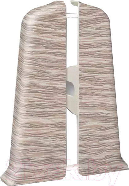 Изображение товара Заглушка для плинтуса Ideal Деконика 229 Дуб латте (5.5см, 2шт, флоупак)