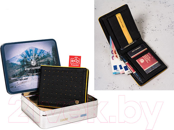 Изображение товара Портмоне Peterson PTN 1517.03-5958 B-Y