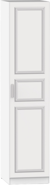 Изображение товара Шкаф-пенал Интермебель Марсель 420 / МР-05-B3 (белый софт)