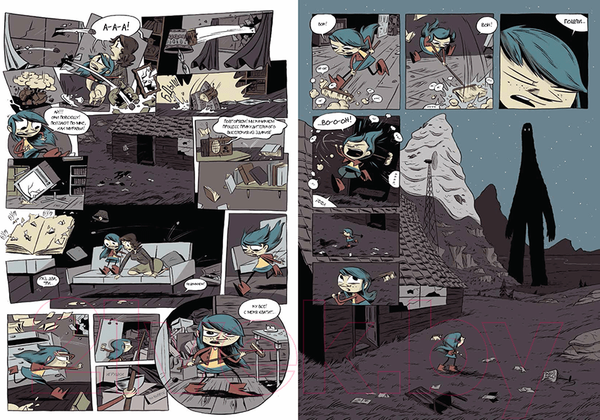 Изображение товара Комикс МИФ Хильда и полуночный великан (Пирсон М.)