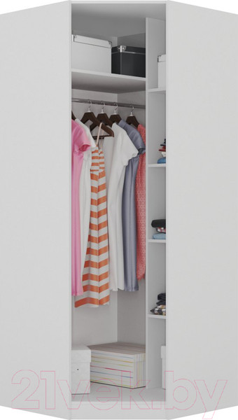 Изображение товара Шкаф Интермебель Марсель МР-10-B2 (графит софт)