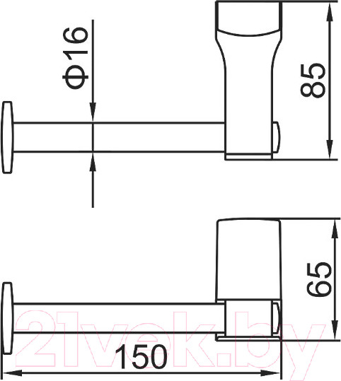 Изображение товара Держатель для туалетной бумаги Ledeme L30303-4