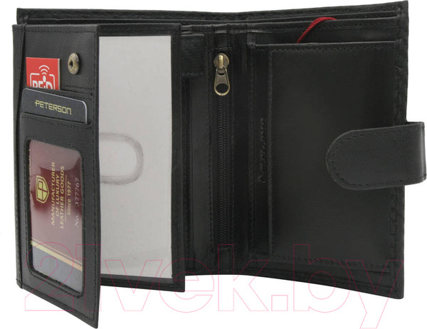 Изображение товара Портмоне Peterson PTN 324Z-CA-6624 (черный)