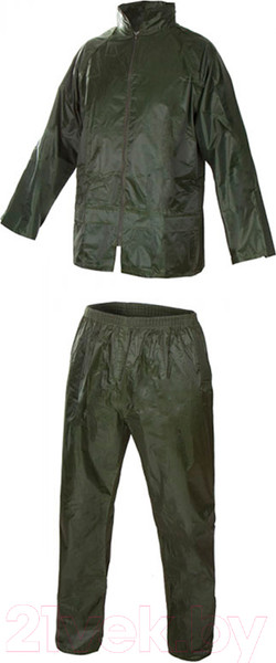 Изображение товара Комплект рабочей одежды ArtMas KPN Влагозащитный нейлоновый ПВХ-покрытие (р-р 44-46, зеленый)