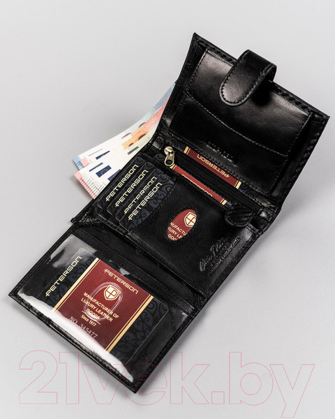 Изображение товара Портмоне Peterson PTN 333Z-CA-6600 (черный)
