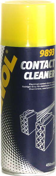 Изображение товара Очиститель электрокомпонентов Mannol Contact Cleaner / 9893 (450мл)