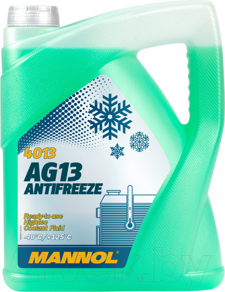 Изображение товара Антифриз Mannol AG13 -40C / MN4013-5 (5л, зеленый)