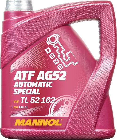 Изображение товара Трансмиссионное масло Mannol ATF AG52 Automatic Special / MN8211-4 (4л)