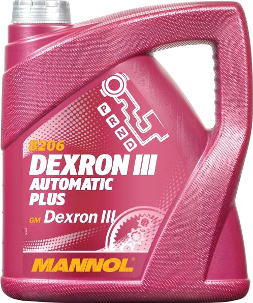 Изображение товара Трансмиссионное масло Mannol ATF Dexron III / MN8206-4 (4л)