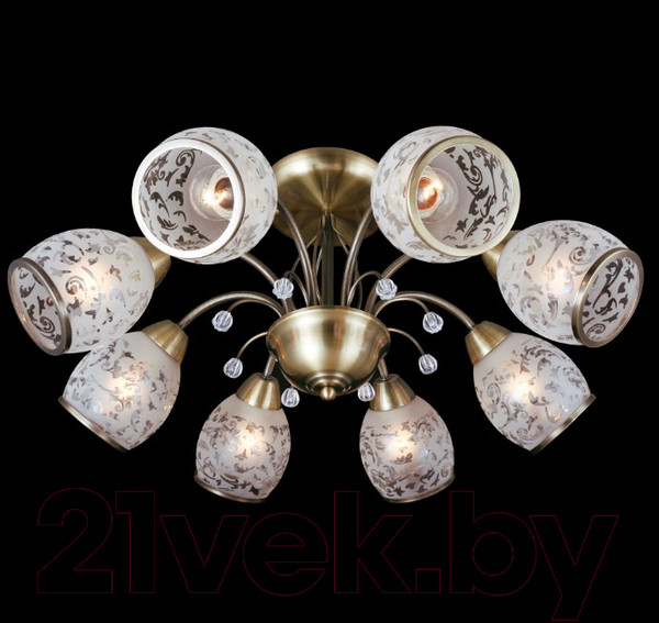 Изображение товара Люстра Евросвет Gabriella 30026/8 (античная бронза)