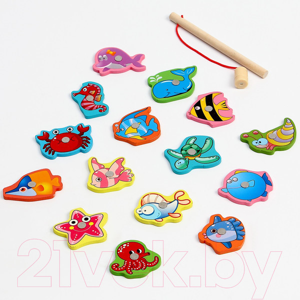 Изображение товара Развивающий игровой набор Sima-Land Рыбалка / 2563665