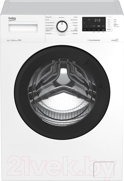 Изображение товара Стиральная машина Beko WSRE6H612ZAWI