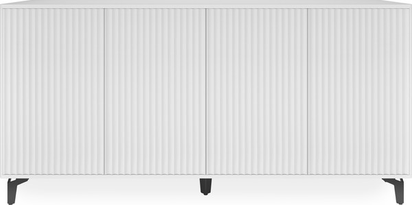 Изображение товара Тумба Shtabe Royal 5057 эко (белый/белый/черный)