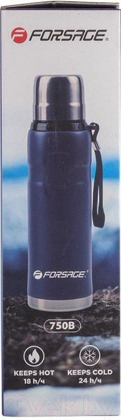 Изображение товара Термос для напитков Forsage F-750B (синий)
