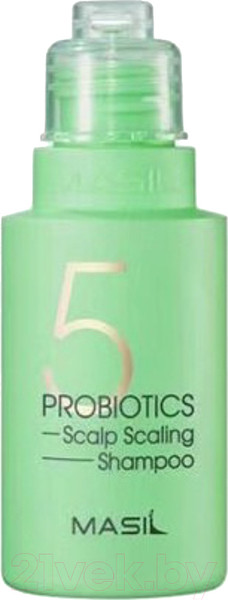 Изображение товара Шампунь для волос Masil 5 Probiotics Scalp Scaling Shampoo (50мл)
